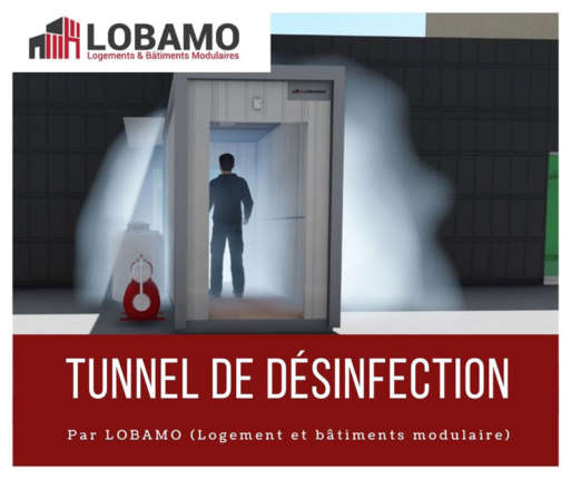 LOBAMO.ma tunnel desinfection
