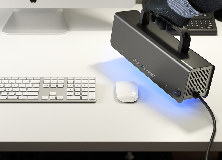 STERILUV COMPACT LED Appareil portatif de Desinfection UV LED Concept Light mabani